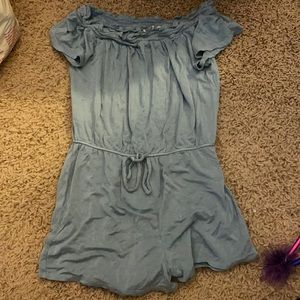 Blue romper